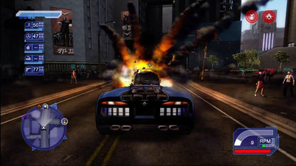 
Crackdown | Xbox 360 | gameplay screenshot | Region: North America | source-country= | Data by MobyGames.com