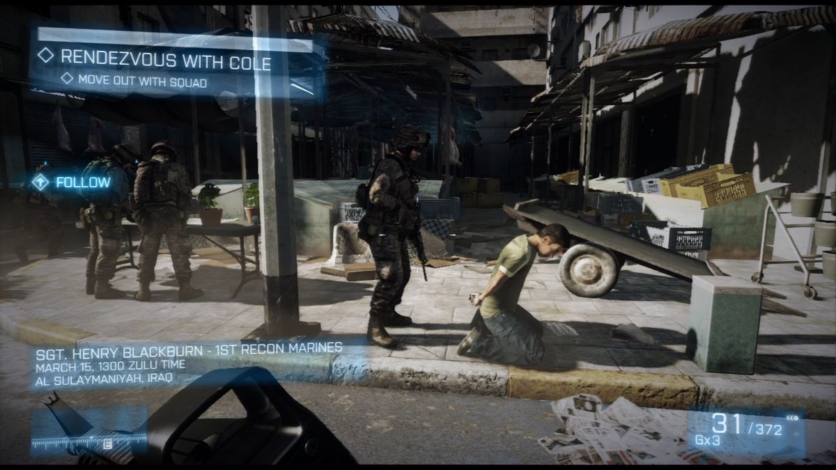 
Battlefield 3 | PlayStation 3 | gameplay screenshot | Region: North America | source-country= | Data by MobyGames.com