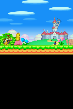 New Super Mario Bros. | Nintendo DS | gameplay screenshot | region=North America | source-country= | zypher-v2 | moby-d673940ad12d | Data by MobyGames.com