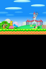 New Super Mario Bros. | Nintendo DS | gameplay screenshot | region=North America | source-country= | zypher-v2 | moby-d673940ad12d | Data by MobyGames.com