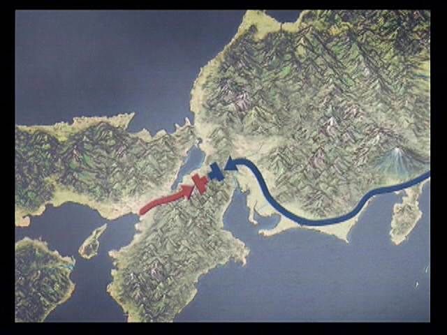 Kessen | PlayStation 2 | gameplay screenshot | region=North America | source-country= | zypher-v2 | moby-ce2c2a7f69d4 | Data by MobyGames.com