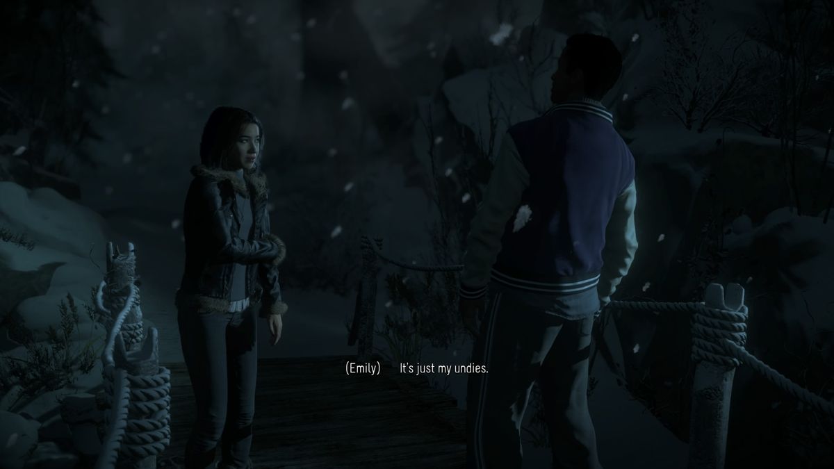 
Until Dawn | PlayStation 4 | gameplay screenshot | Data by MobyGames.com