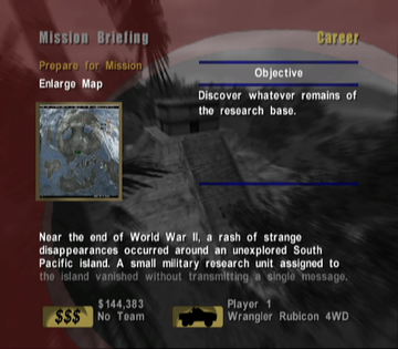 
4x4 Evo 2 | GameCube | gameplay screenshot | Data by MobyGames.com