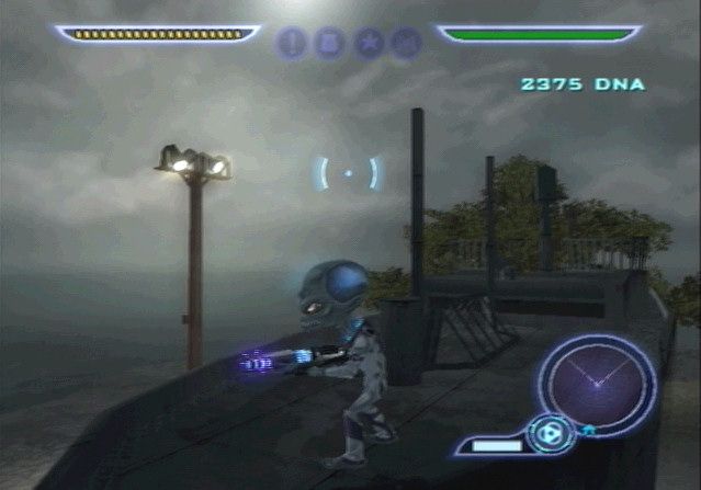 
Destroy All Humans! | PlayStation 2 | gameplay screenshot | Data by MobyGames.com