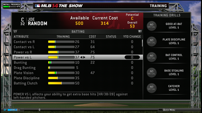 
MLB 14: The Show | PlayStation 4 | gameplay screenshot | Region: North America | source-country= | Data by MobyGames.com