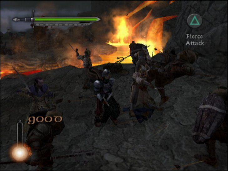 The Lord of the Rings: The Two Towers | PlayStation 2 | gameplay screenshot | region=North America | source-country= | zypher-v2 | moby-5e97e1c523d0 | Data by MobyGames.com