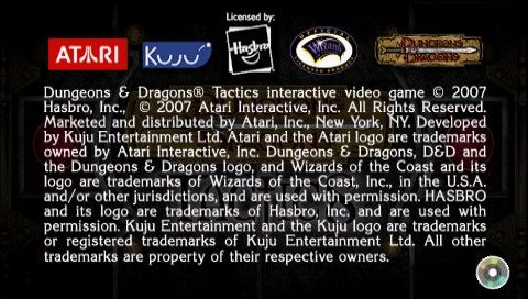 
Dungeons & Dragons Tactics | PSP | gameplay screenshot | Data by MobyGames.com