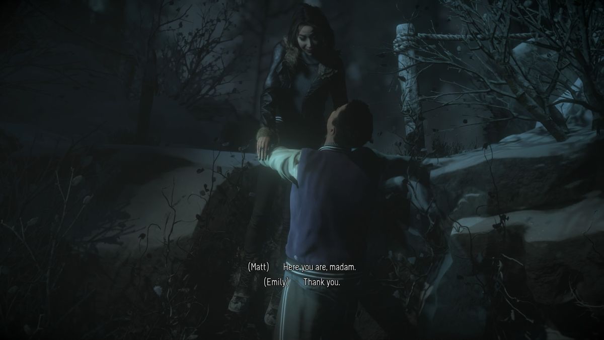 Until Dawn | PlayStation 4 | gameplay screenshot | Data by MobyGames.com