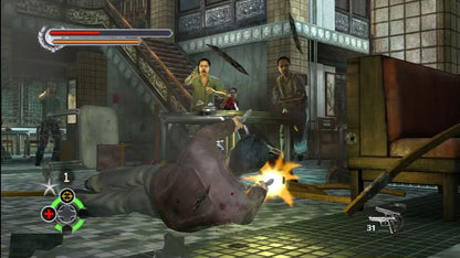 
Stranglehold | Xbox 360 | gameplay screenshot | Region: North America | source-country= | Data by MobyGames.com