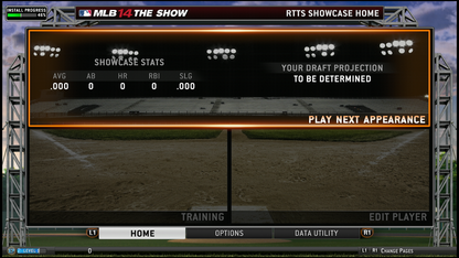 
MLB 14: The Show | PlayStation 4 | gameplay screenshot | Region: North America | source-country= | Data by MobyGames.com
