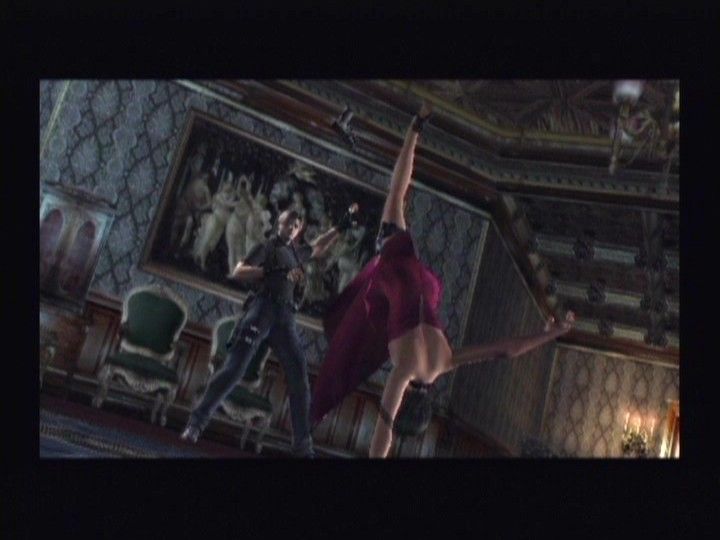 Resident Evil 4 | GameCube | gameplay screenshot | region=North America | source-country= | zypher-v2 | moby-8caec4b73aa7 | Data by MobyGames.com