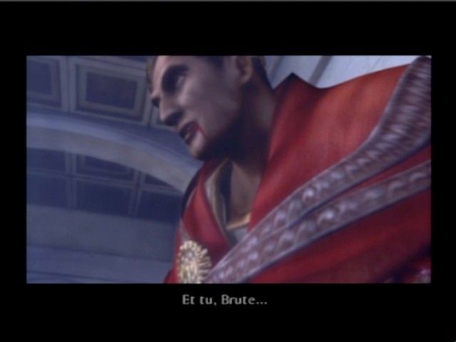 Shadow of Rome | PlayStation 2 | gameplay screenshot | Region: North America | source-country= | Data by MobyGames.com