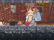 
Pocket Fighter | PlayStation | gameplay screenshot | Data by MobyGames.com