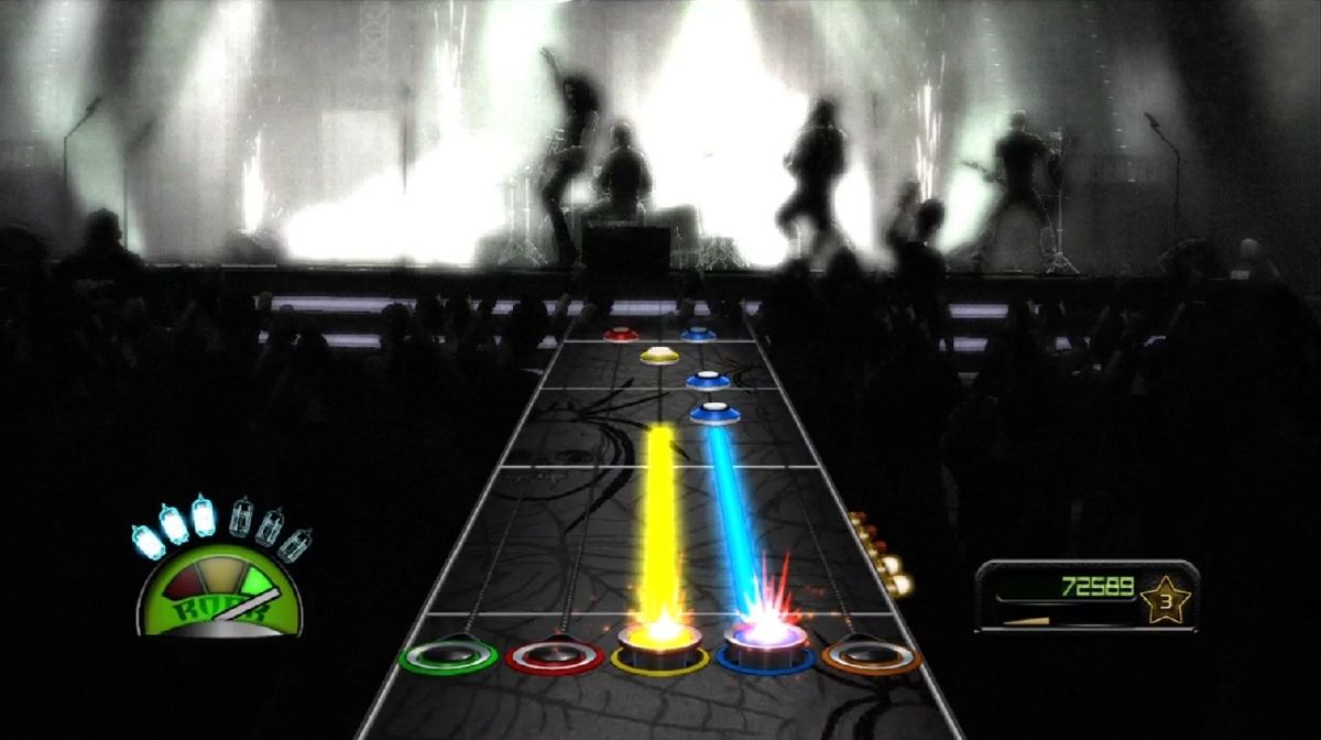 
Guitar Hero: Metallica | Xbox 360 | gameplay screenshot | Data by MobyGames.com