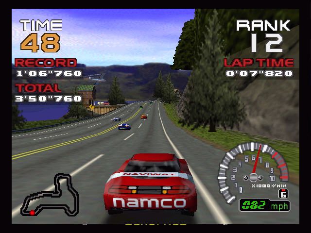 
Ridge Racer 64 | Nintendo 64 | gameplay screenshot | Data by MobyGames.com