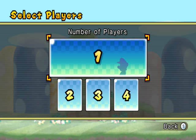 
New Super Mario Bros. Wii | Wii | gameplay screenshot | Region: North America | source-country= | Data by MobyGames.com