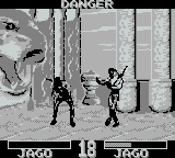 Killer Instinct | Game Boy | gameplay screenshot | Data by MobyGames.com