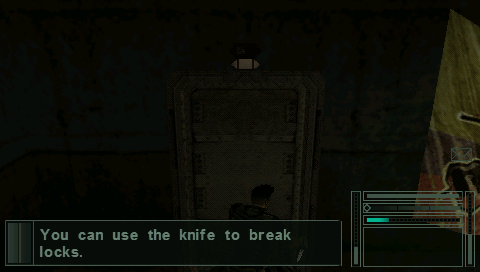 
Tom Clancy's Splinter Cell: Essentials | PSP | gameplay screenshot | Data by MobyGames.com