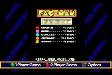 
Namco Museum | Xbox | gameplay screenshot | Region: North America | source-country= | Data by MobyGames.com