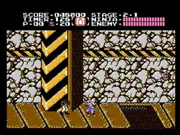 
Ninja Gaiden | NES | gameplay screenshot | Data by MobyGames.com