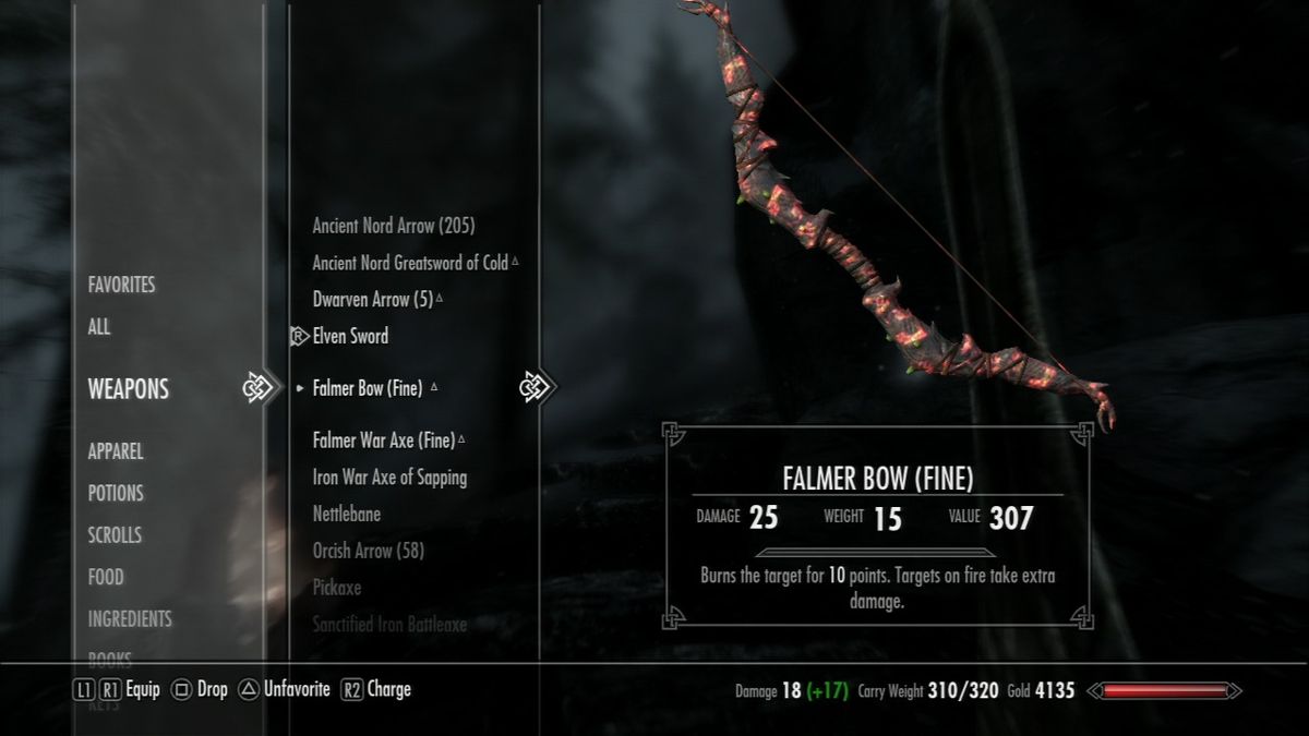 
The Elder Scrolls V: Skyrim | PlayStation 3 | gameplay screenshot | Data by MobyGames.com