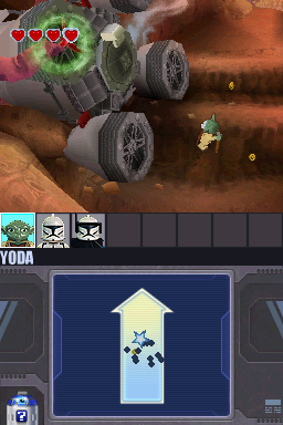 
LEGO Star Wars III: The Clone Wars | Nintendo DS | gameplay screenshot | Data by MobyGames.com