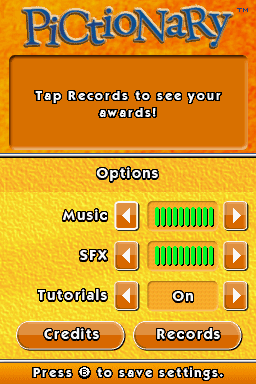Pictionary | Nintendo DS | gameplay screenshot | region=North America | source-country= | zypher-v2 | moby-0f84743f0288 | Data by MobyGames.com