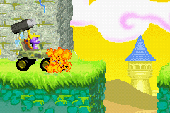 Spyro Orange: The Cortex Conspiracy | Game Boy Advance | gameplay screenshot | region=North America | source-country= | zypher-v2 | moby-9c6a3e1599e1 | Data by MobyGames.com