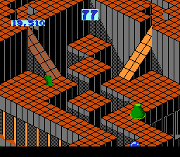 
Marble Madness | NES | gameplay screenshot | Data by MobyGames.com