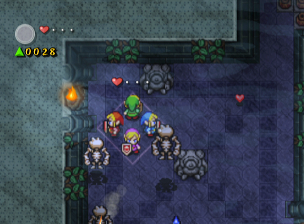 
The Legend of Zelda: Four Swords Adventures | GameCube | gameplay screenshot | Data by MobyGames.com