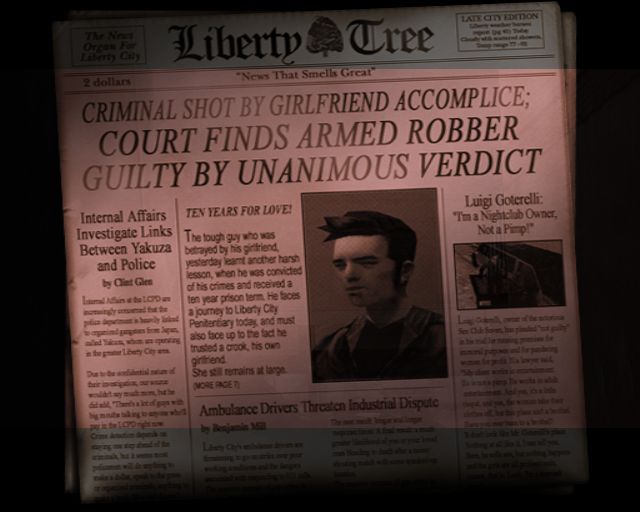 Grand Theft Auto III | PlayStation 2 | gameplay screenshot | region=North America | source-country= | zypher-v2 | moby-6a2f53d0c1e6 | Data by MobyGames.com