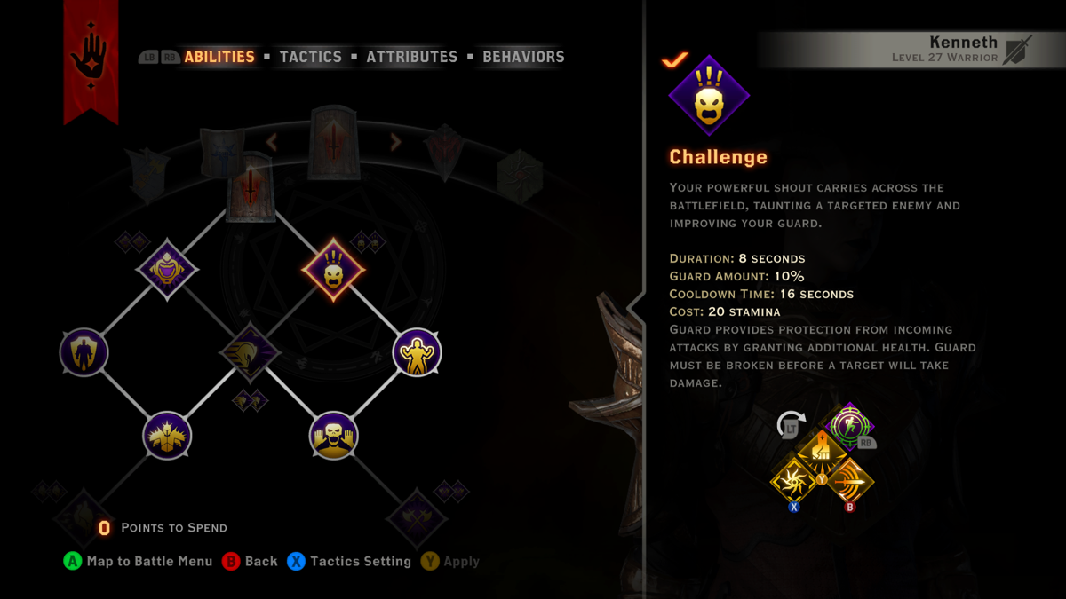 Dragon Age: Inquisition | Xbox One | gameplay screenshot | Region: North America | source-country= | Data by MobyGames.com