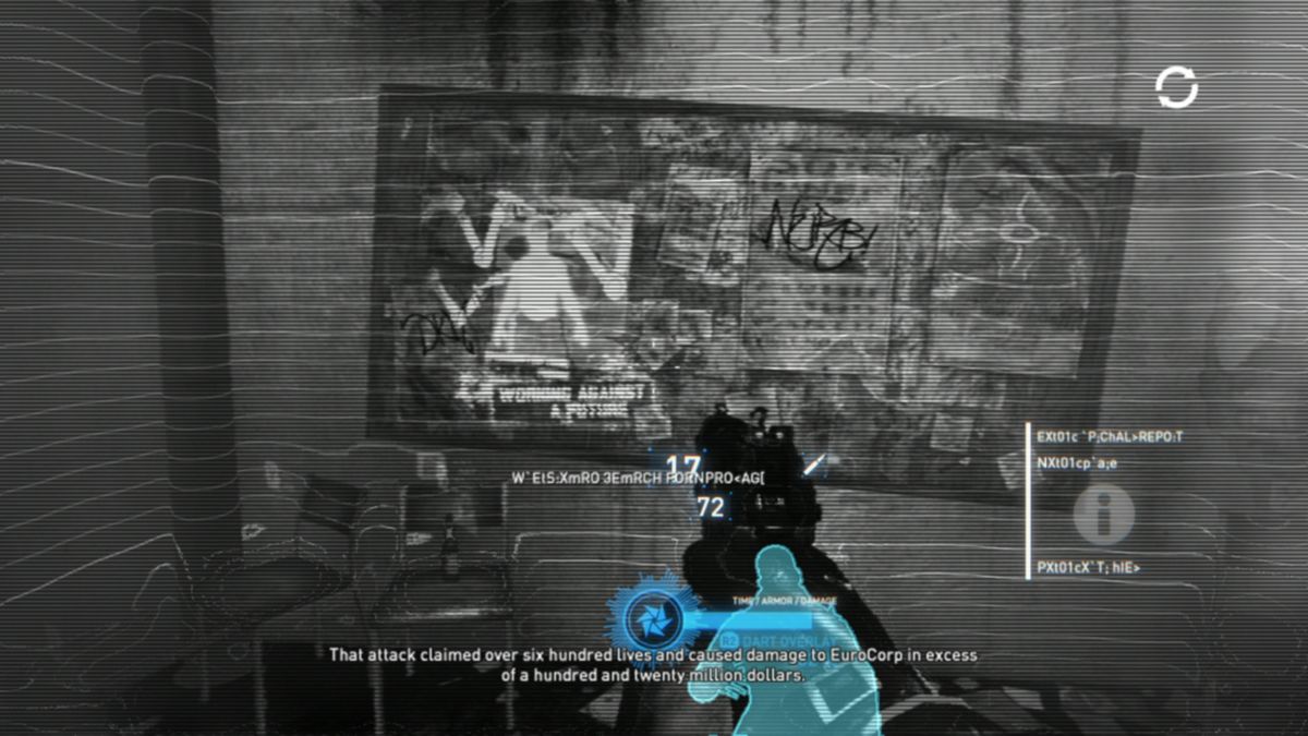 Syndicate | PlayStation 3 | gameplay screenshot | region=North America | source-country= | zypher-v2 | moby-848c50acf5a0 | Data by MobyGames.com