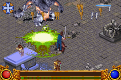 
The Lord of the Rings: The Two Towers | Game Boy Advance | gameplay screenshot | Data by MobyGames.com