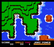 
Jaws | NES | gameplay screenshot | Data by MobyGames.com