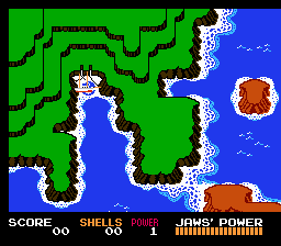 
Jaws | NES | gameplay screenshot | Data by MobyGames.com