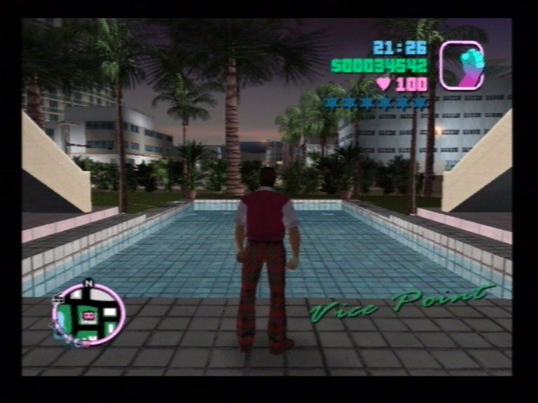 Grand Theft Auto: Vice City | PlayStation 2 | gameplay screenshot | region=North America | source-country= | zypher-v2 | moby-a096eea36687 | Data by MobyGames.com