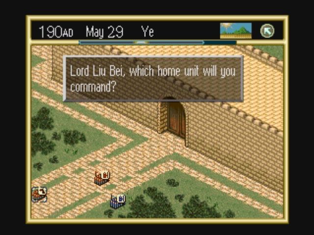 Romance of the Three Kingdoms IV: Wall of Fire | PlayStation | gameplay screenshot | Region: North America | source-country= | Data by MobyGames.com