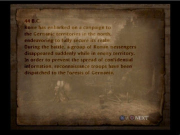 
Shadow of Rome | PlayStation 2 | gameplay screenshot | Region: North America | source-country= | Data by MobyGames.com