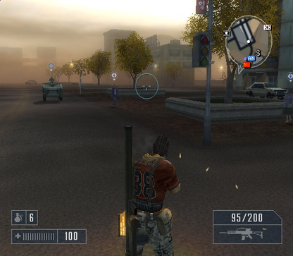
Mercenaries: Playground of Destruction | PlayStation 2 | gameplay screenshot | Data by MobyGames.com