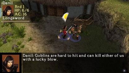 
Dungeons & Dragons Tactics | PSP | gameplay screenshot | Data by MobyGames.com