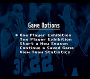 NCAA Basketball | SNES | gameplay screenshot | region=North America | source-country= | zypher-v2 | moby-b5ac9389b528 | Data by MobyGames.com