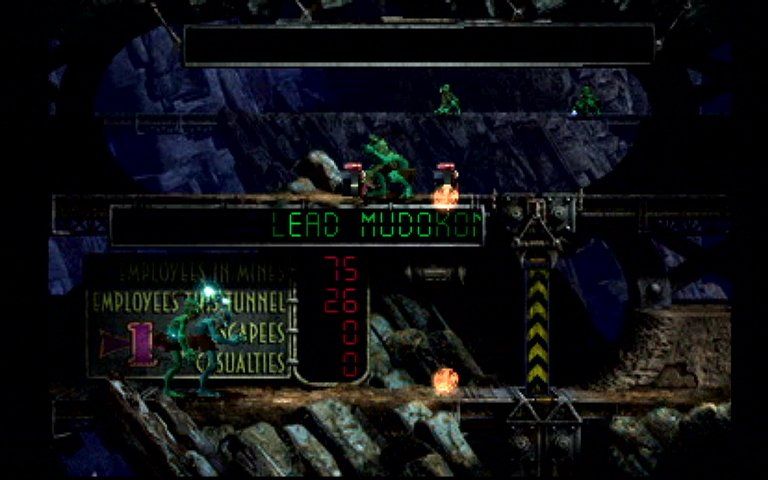 
Oddworld: Abe's Exoddus | PlayStation | gameplay screenshot | Data by MobyGames.com