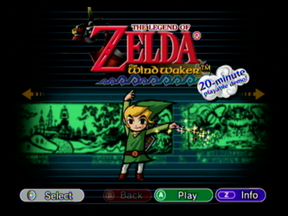 
The Legend of Zelda: Collector's Edition | GameCube | gameplay screenshot | Region: North America | source-country= | Data by MobyGames.com