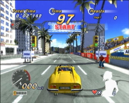 
OutRun 2006: Coast 2 Coast | PlayStation 2 | gameplay screenshot | Region: North America | source-country= | Data by MobyGames.com
