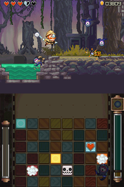 
Henry Hatsworth in the Puzzling Adventure | Nintendo DS | gameplay screenshot | Data by MobyGames.com