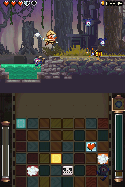 
Henry Hatsworth in the Puzzling Adventure | Nintendo DS | gameplay screenshot | Data by MobyGames.com