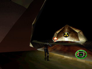 
MDK | PlayStation | gameplay screenshot | Region: North America | source-country= | Data by MobyGames.com
