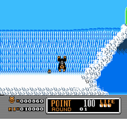 
Town & Country Surf Designs: Wood & Water Rage | NES | gameplay screenshot | Data by MobyGames.com