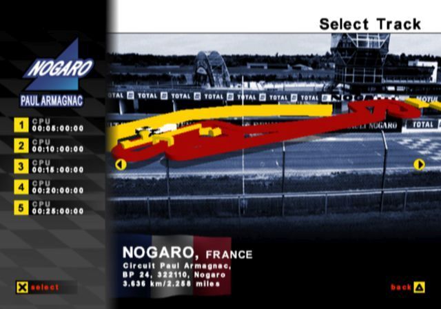 Super Trucks Racing | PlayStation 2 | gameplay screenshot | region=North America | source-country= | zypher-v2 | moby-95995cdc33dd | Data by MobyGames.com